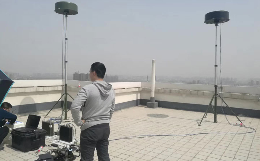 靈信科技無人機偵測設備現(xiàn)場測試